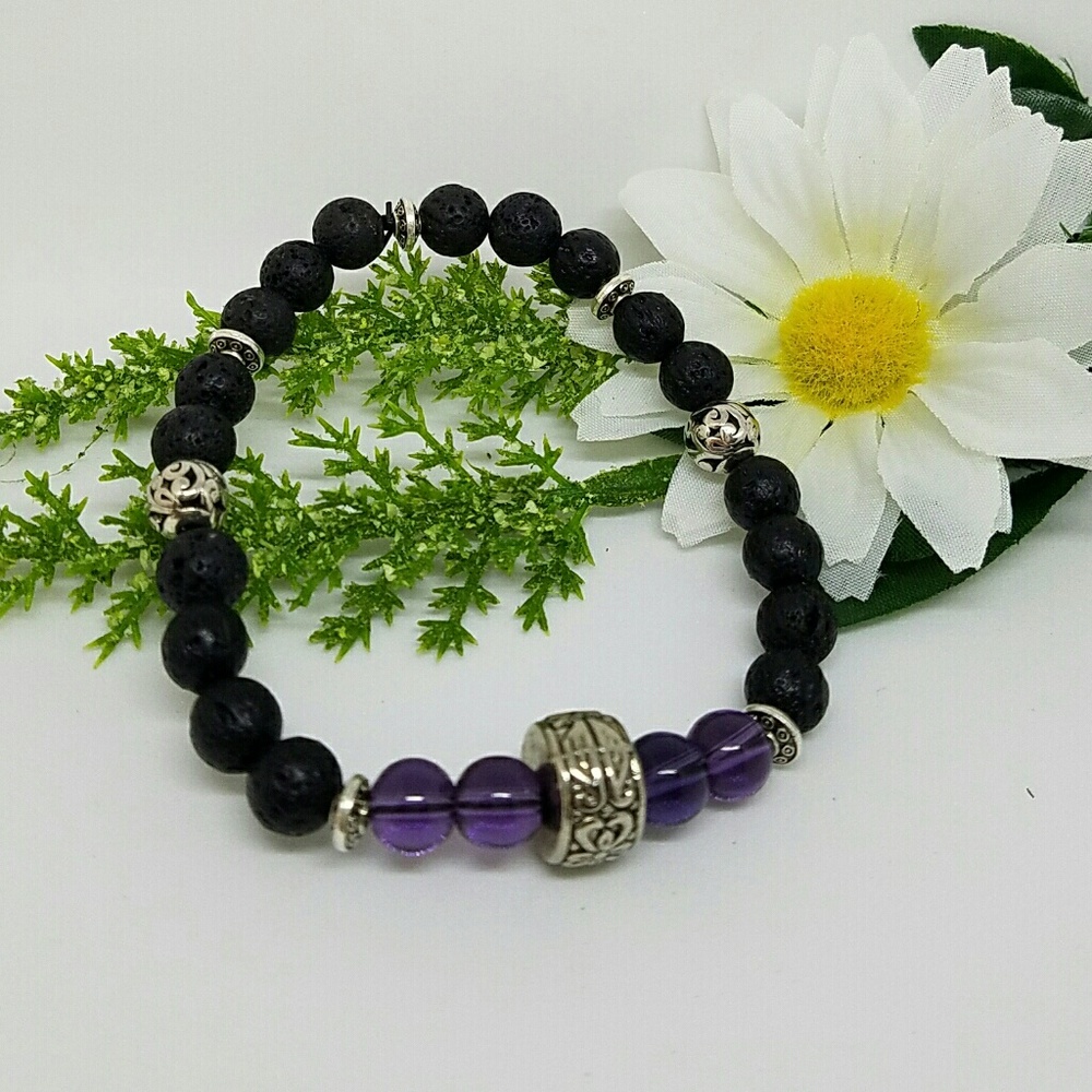 Amethyst bracelet